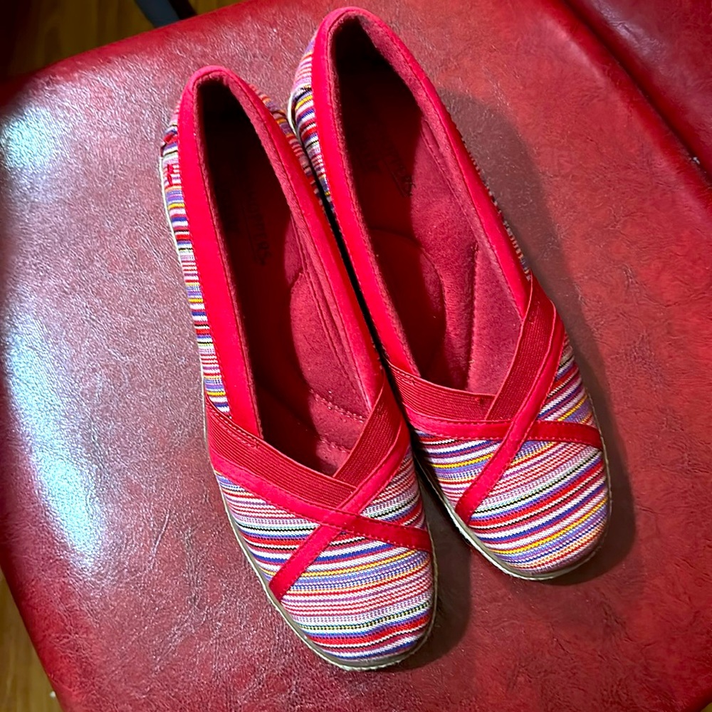 Striped Keds Grasshopper size 9 1/2